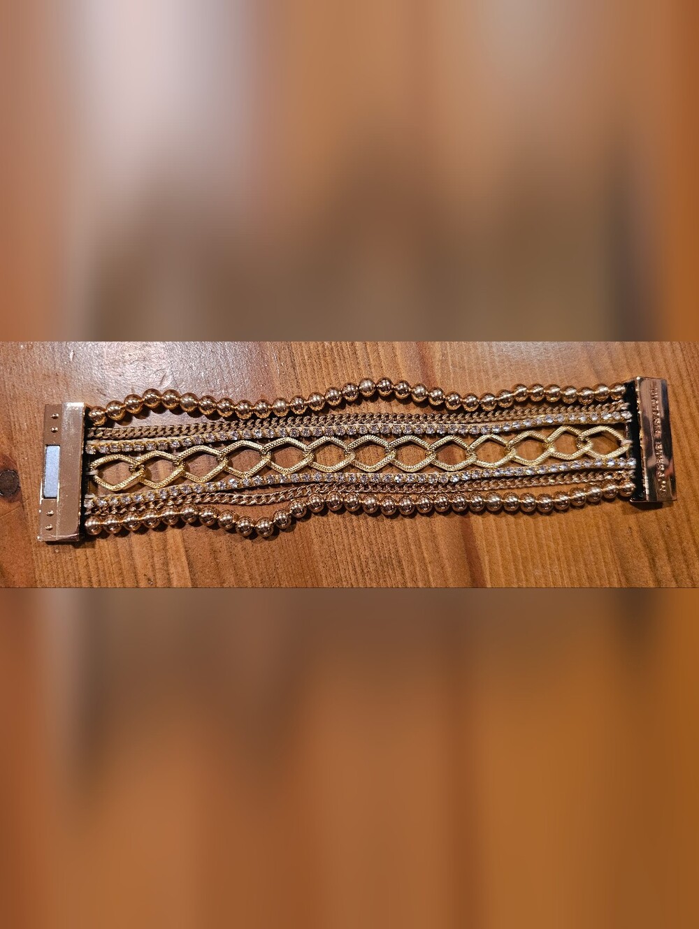 Victoria Emerson Multi-Chain Gold Bracelet